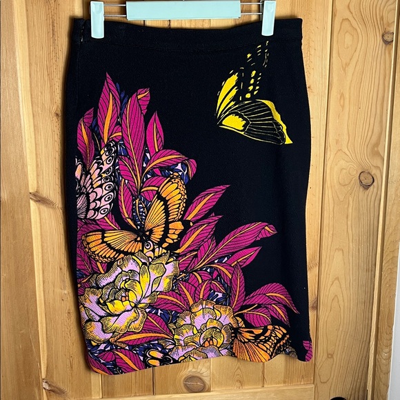 ANTHROPOLOGIE x Alexander Farmer printed knit mini skirt - Picture 4 of 7
